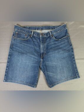 Levi’s 505 Denim Shorts Men’s W38 Blue Jean Shorts Straight Fit Casual Summer